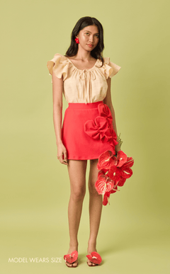 LUMEN TOP - MULTICOLOR GRID