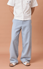 MANUEL PANTS -  CHEVRON TWEED