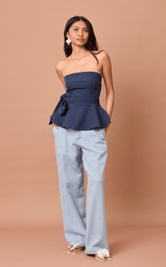 MANUEL PANTS -  CHEVRON TWEED