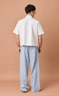 MANUEL PANTS -  CHEVRON TWEED