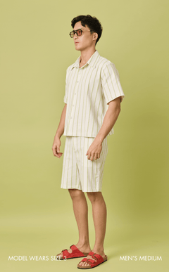 MANU SHORTS - NEON STRIPES