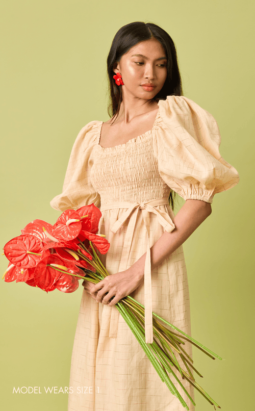 MARIKIT DRESS - MULTICOLOR GRID