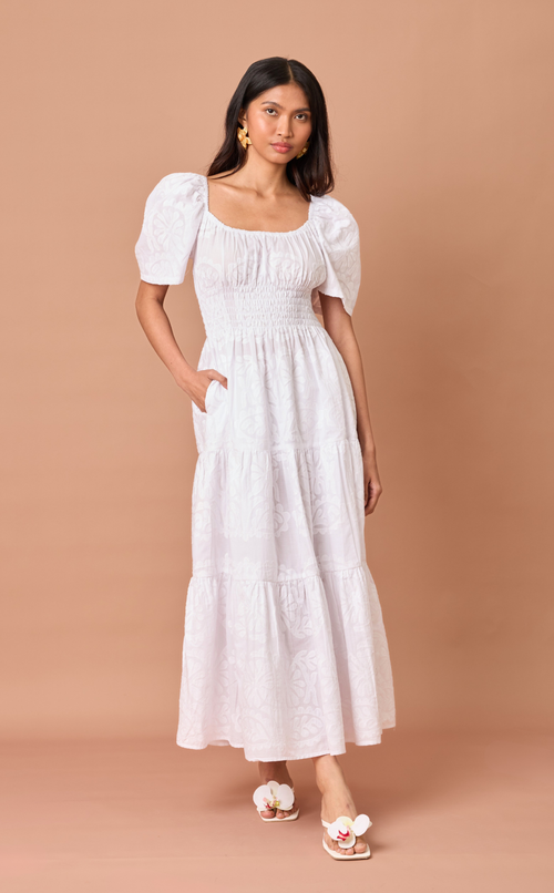MUTYA DRESS - WHITE LACE