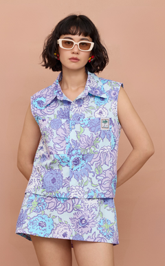 NANO SHIRT - PURPLE DAHLIA