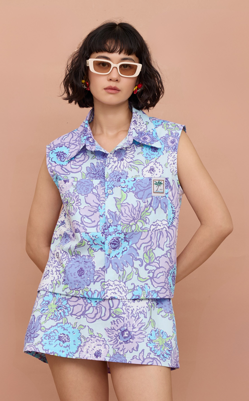 NANO SHIRT - PURPLE DAHLIA