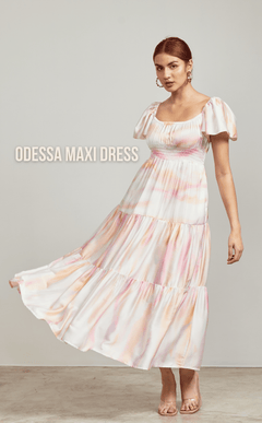 Odessa Maxi Dress - Printed