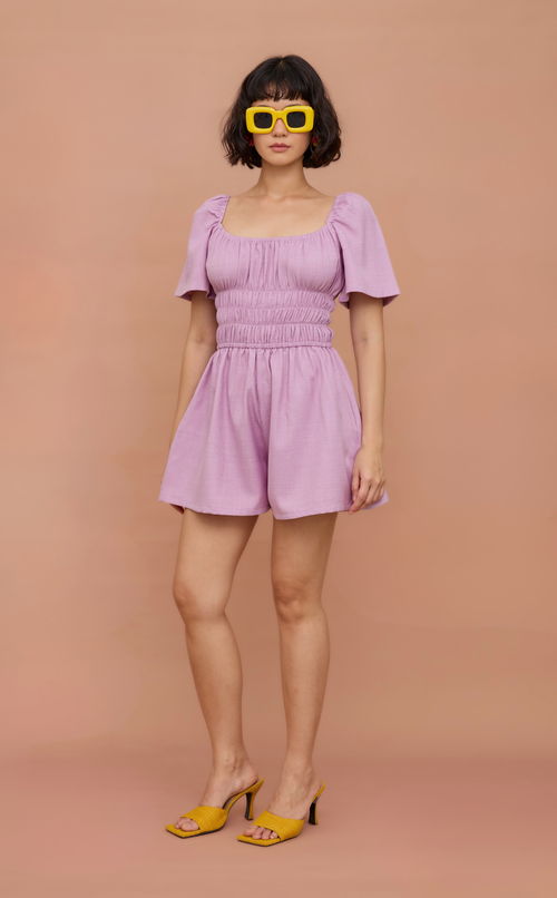 PENNY ROMPER - LILAC