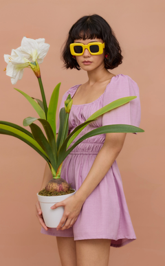PENNY ROMPER - LILAC