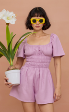 PENNY ROMPER - LILAC