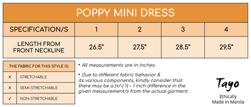 Tayo Studio Poppy Mini Dress