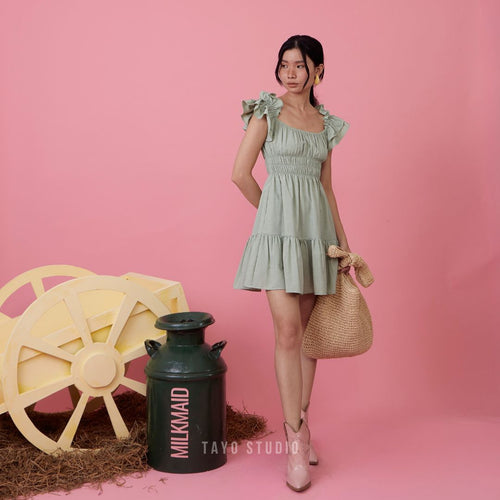 Tayo Studio Poppy Mini Dress