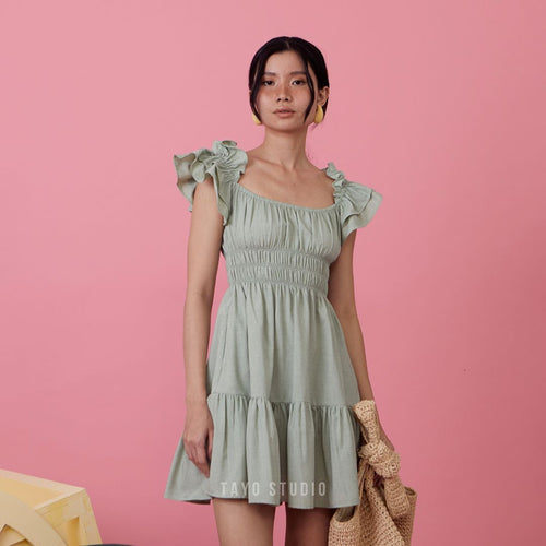Tayo Studio Poppy Mini Dress
