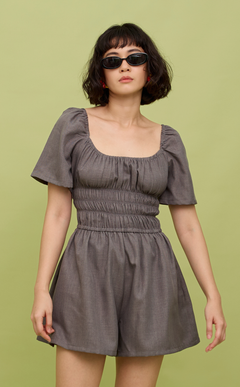 PENNY ROMPER - GRAY