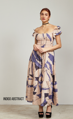 Poppy Maxi Dress  - Printed