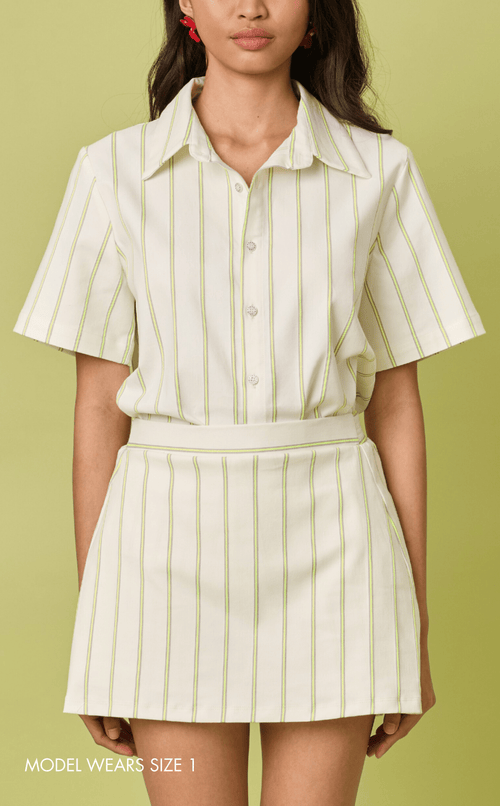 RAJA SHIRT - NEON STRIPES