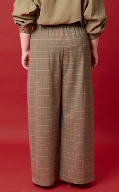 RANDY PANTS - HOUNDSTOOTH PLAID