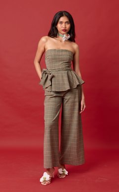 RANDY PANTS - HOUNDSTOOTH PLAID