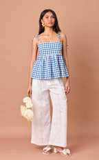 RANDY PANTS - WHITE LACE