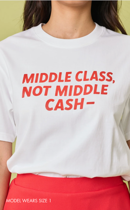 STATEMENT SHIRTS - MIDDLE CLASS NOT MIDDLE CASH