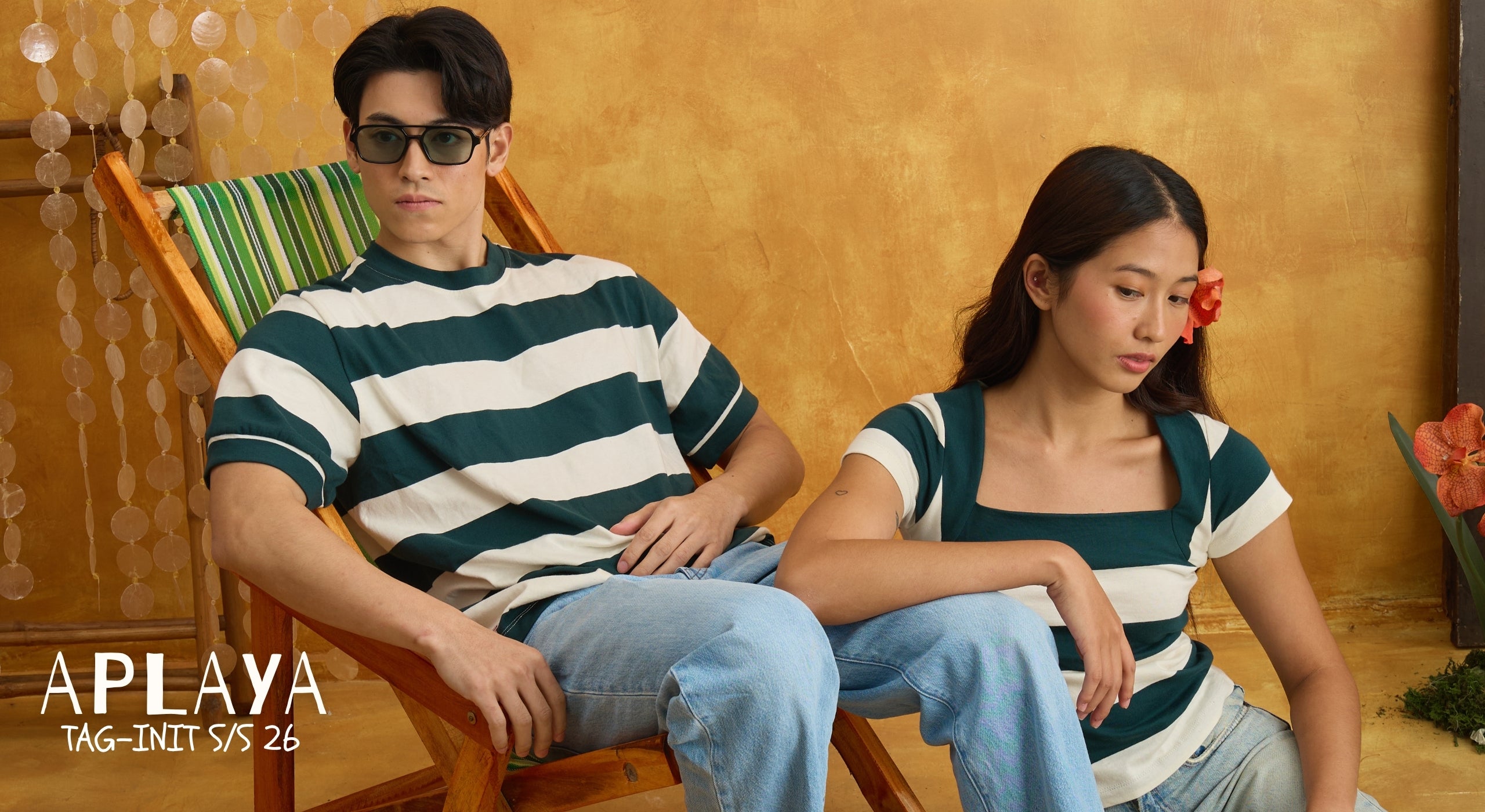 トップス pino PINO TOP - PASTEL MULTICOLOR STRIPES w/EMBLEM – Shop.TayoStudio